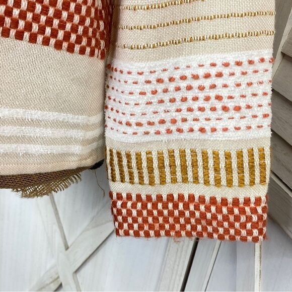 Soft Surroundings Juliet Woven Tasseled Cardigan Topper Jacket Beige Small - Picture 7 of 15